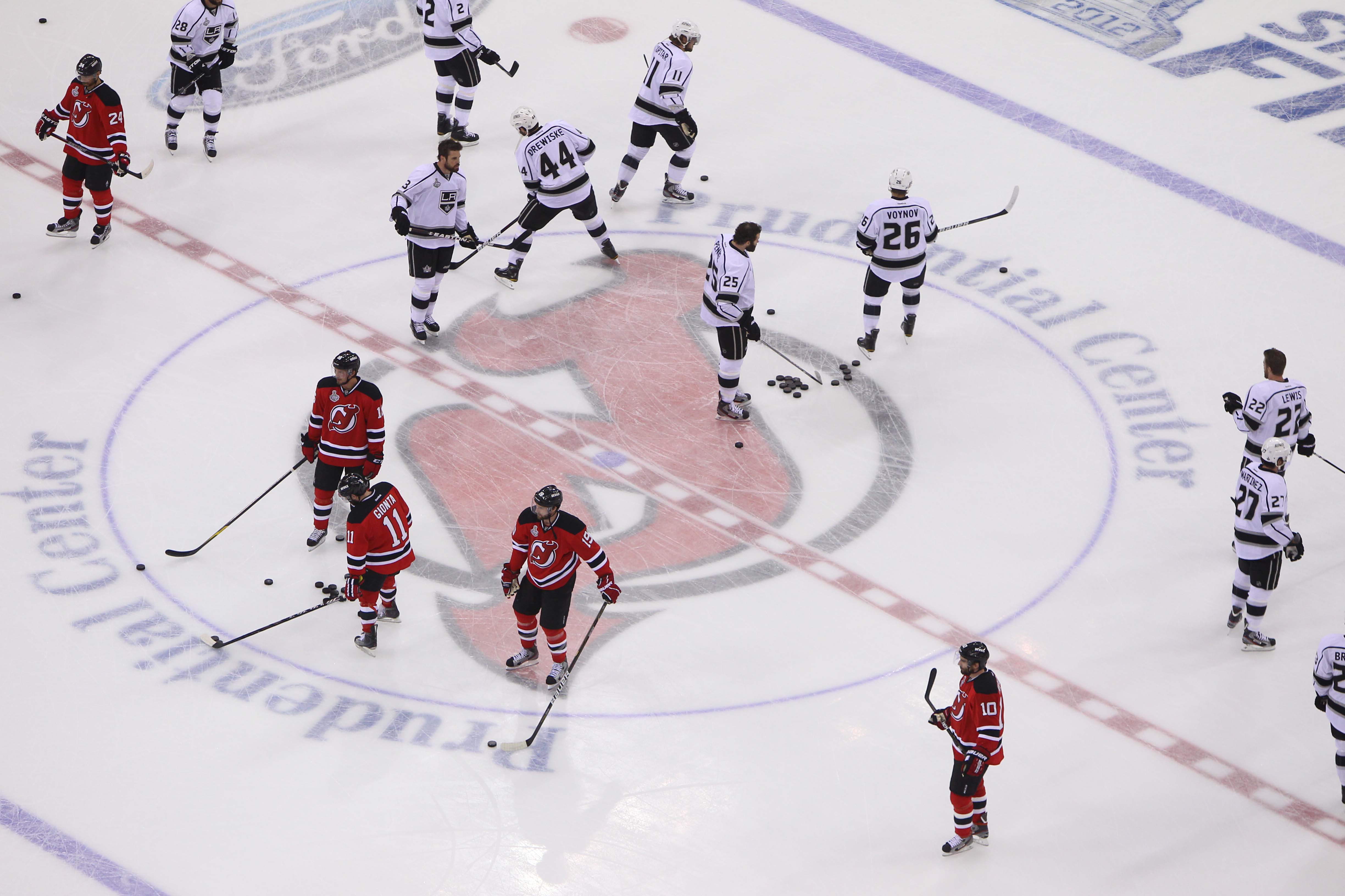 new jersey devils lineup tonight